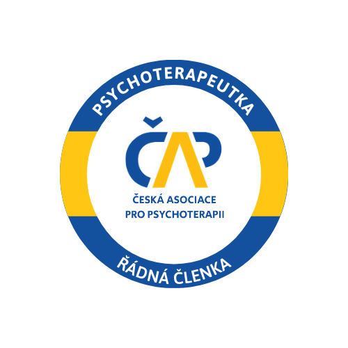 Psychoterapeutka - řádná členka České asociace pro psychoterapii